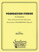 cover FOUNDATION STUDIES FOR SAXOPHONE cover